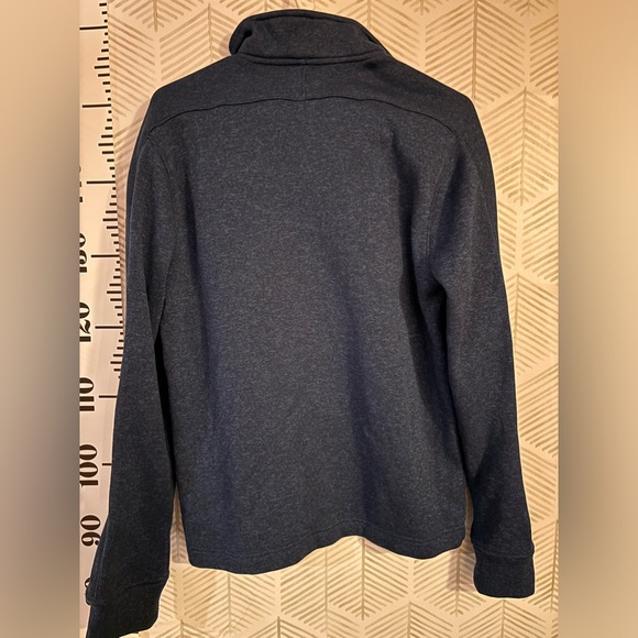 Banana Republic medium blue 1/4 zip - Picture 3 of 3